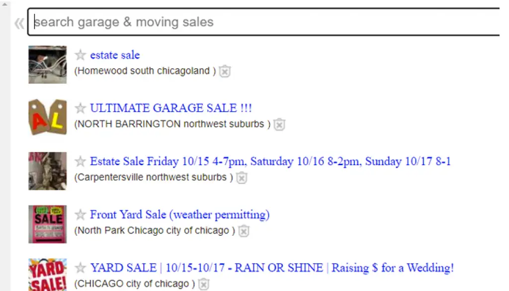 Craigslist Garage Sale Headline Examples [700 Sample Headlines AZ