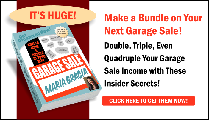 Make more money with your garage sale
